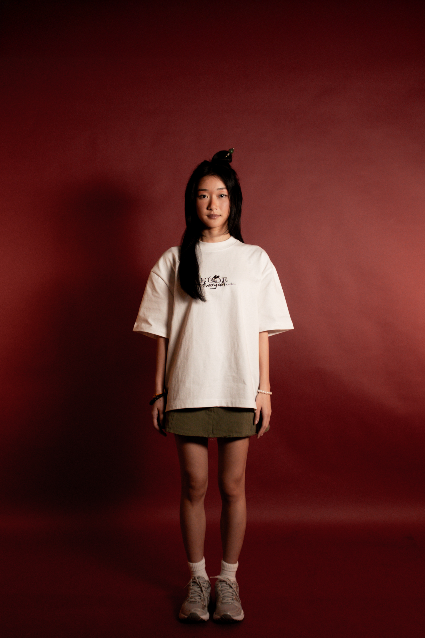 Eúde x Twoyah “画蛇添足” Superfluous Graphic Oversized CNY Collection T-shirt